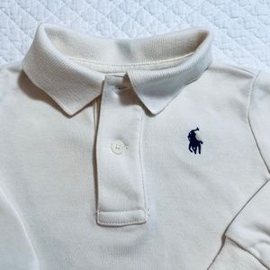 Ralph Lauren Long Sleeve Polo Shirt Size 9 Months